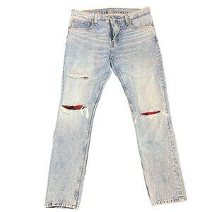 Levi's 512 Slim Taper Men's Jeans W33xL32 Distressed